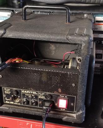 Cassa radio da garage 220v 12v