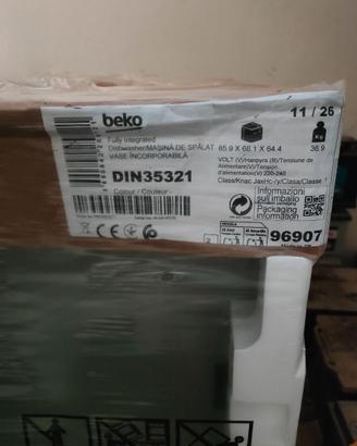 Lavastoviglie Beko DIN35321 Integrata Tot – NUOVA