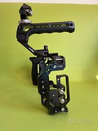 SMALLRIG Kit Gabbia per canon R6 II Maniglia NATO