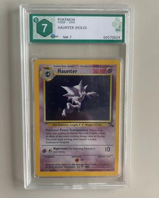 Carta Pokemon Haunter set base graad 7