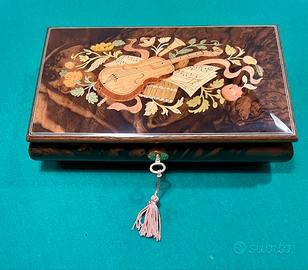 Carillon portagioie intarsio