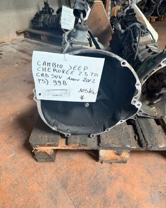 Cambio Jeep Cherokee 2.5 CRD SUV Anno 2002 Codice 
