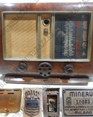 MINERVA 415L RADIO A VALVOLE