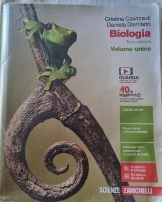 libro: Biologia terza edizione 