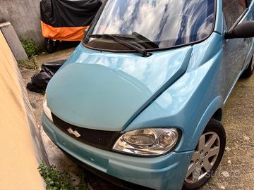 macchina 50cc  Ligier azzurra !!