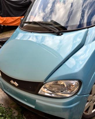 macchina 50cc  Ligier azzurra !!