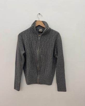 Cardigan 100% Cashmere grigio