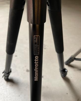 Cavalletto Manfrotto professionale