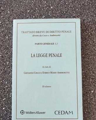 Libro "La legge penale" - III edizione