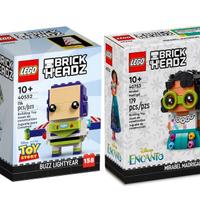 LEGO 40552 Brickheaz Buzz Lightyear 40753 Mirabel