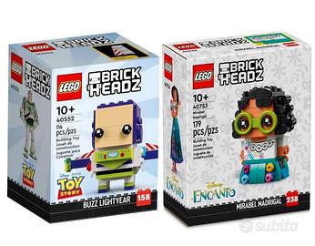 LEGO 40552 Brickheaz Buzz Lightyear 40753 Mirabel