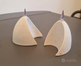 Vasetti  gres porcellanato bianco naturale