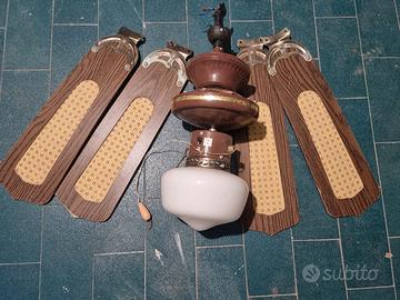 Lampadario-ventilatore