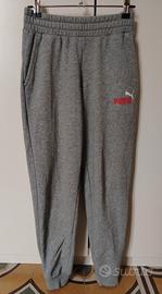Pantaloni Tuta Joggers PUMA Grigio Melange 