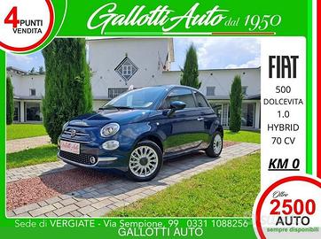 FIAT 500 1.0 Hybrid Dolcevita-PROMO GALLOTTI 1950