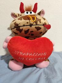 pupazzo toro Strapazzami di coccole 