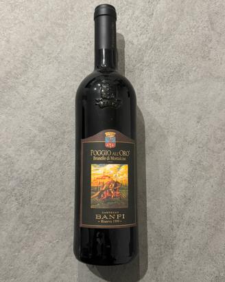 Vino Riserva Montalcino Banfi 1999