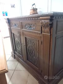 mobili servante artigianale noce nazionale nuovi