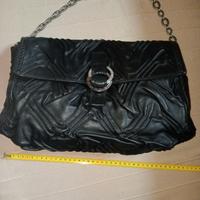 Borsa Bulgari nera/pitone