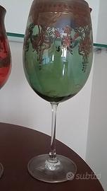 BICCHIERE VETRO MURANO 