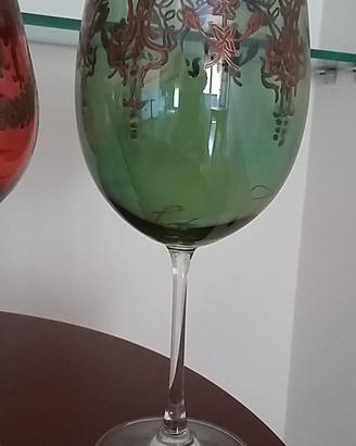 BICCHIERE VETRO MURANO 