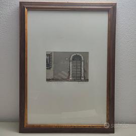 Porta e finestra Acquaforte di Rino Zapparoli