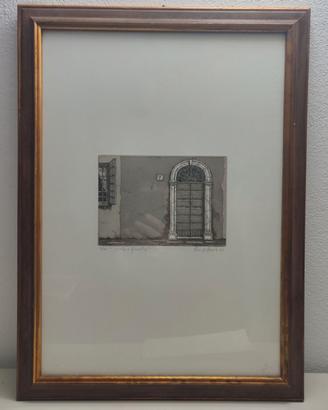 Porta e finestra Acquaforte di Rino Zapparoli