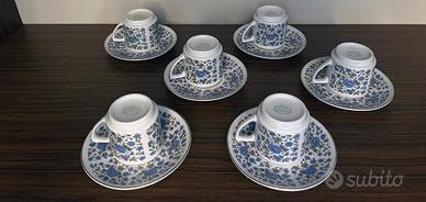 set 6 tazzine da caffe