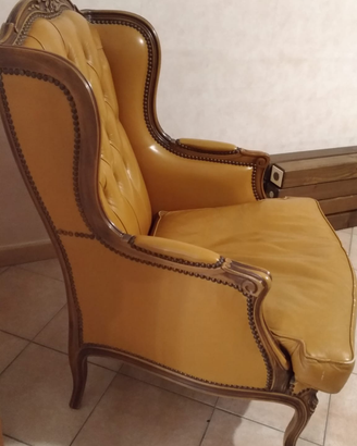 POLTRONA BERGERE in Pelle