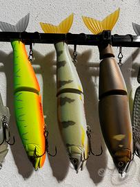 Esche pesca gancraft jointed claw lotto swimbait