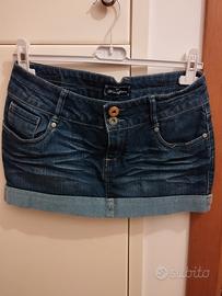 Minigonna jeans