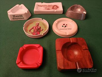 POSACENERI ANNI 60/70 METALLO/MELAMINA/LEGNO