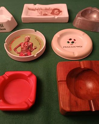 POSACENERI ANNI 60/70 METALLO/MELAMINA/LEGNO