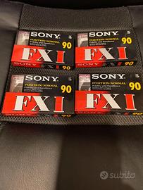 4 CASSETTE AUDIO SONY 90