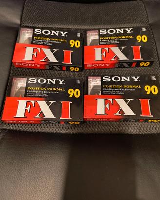 4 CASSETTE AUDIO SONY 90