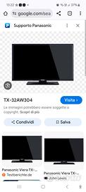 tv panasonic 32 pollici lcd non accende, piu dvbt2