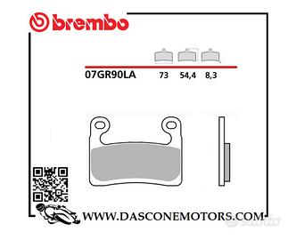 COPPIA PASTIGLIE BREMBO BMW 1000 1250