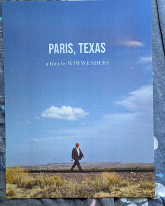 Poster Paris Texas 30x40 Wim Wenders