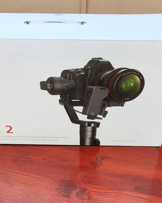 gimbal zhiyun crane 2 stabilizzatore reflex