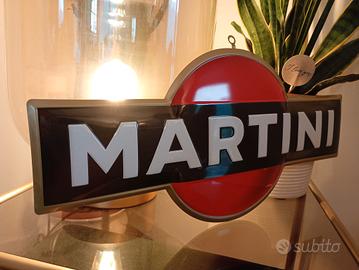 insegna pubblicitaria Martini 