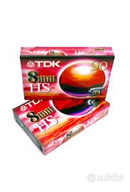 Nastri Nuovi Video TDK 8mm.HS 90-29€