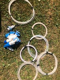 Prese, contenitori, sonde tiracavi, valigie attrez