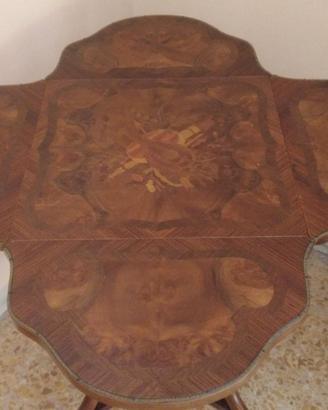 Tavolino olandese intarsiato