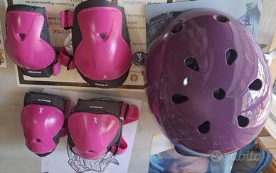 casco e protezioni per bambini