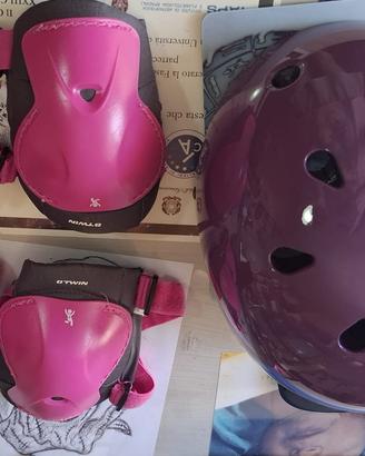 casco e protezioni per bambini