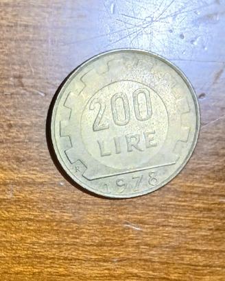 Lire 200 del 1978