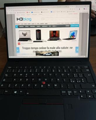 thinkpad X1 nano Gen 1 schermo 13" IPS 2K
