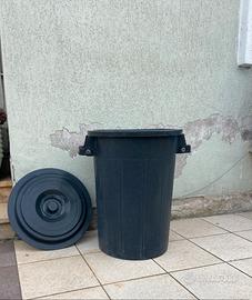 Bidone spazzatura da esterno