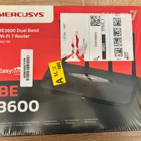 Router Wi-Fi 7 Mercusys MR27BE BE3600