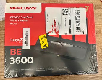 Router Wi-Fi 7 Mercusys MR27BE BE3600